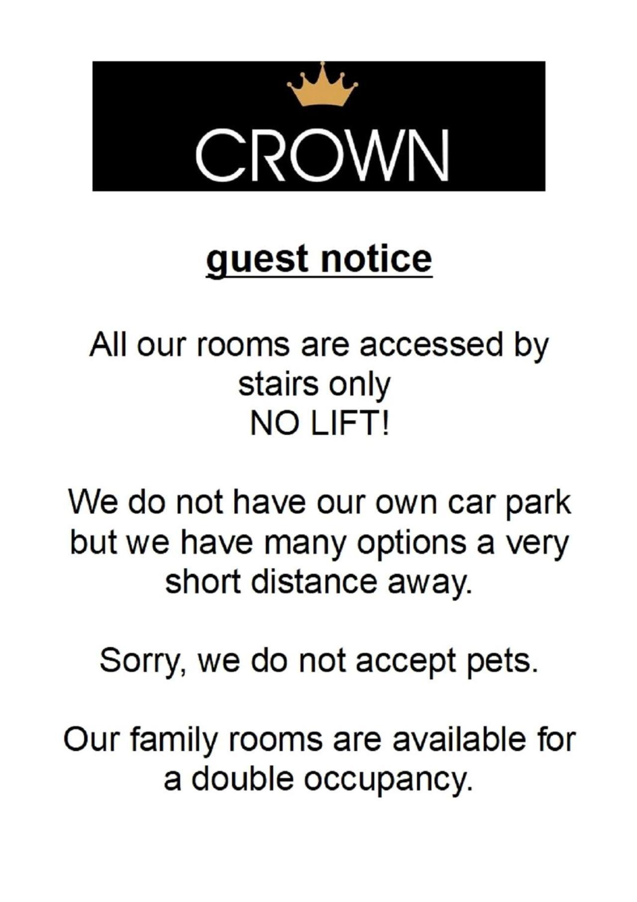 The Crown Hotel Morecambe Esterno foto